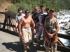 Jimmy,Stevie, Brian, Kane, Sean and Mike Trying to catch MotoFish