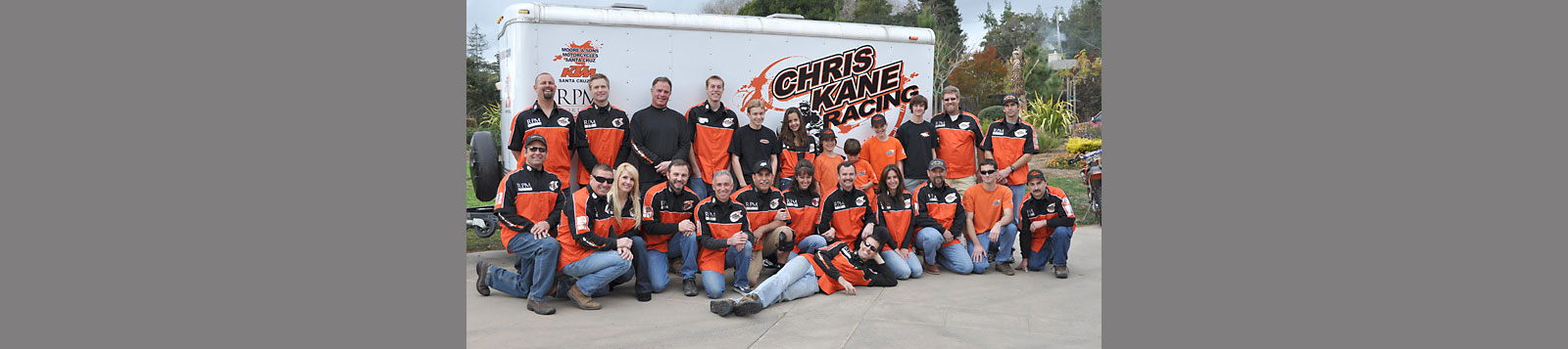 Chris Kane Racing team photo